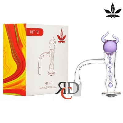 ALEAF KIT S - 14MM MALE 90DEG LFQBP16-90-14MM 1CT
